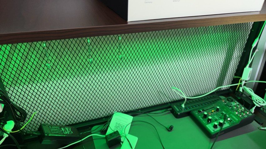 机の組み立て完了で仮拠点完成！