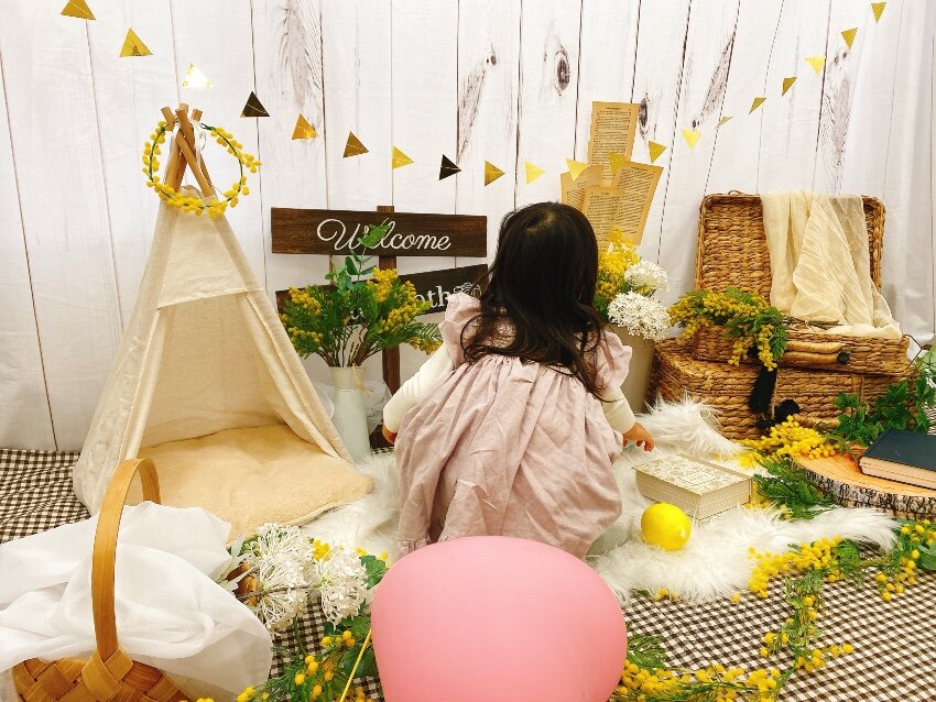 ミモザブースで大暴れ