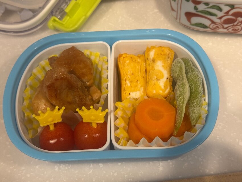 今週の弁当最終日