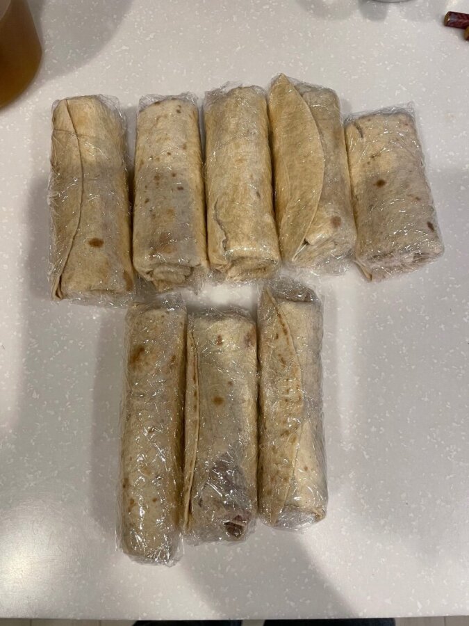 明日の朝ごはんの準備と冷凍ストック用に