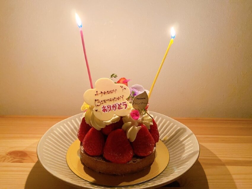 ろうそくの本数は関係ないよ