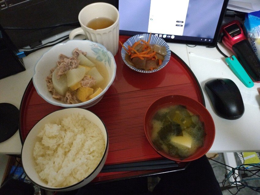 本日の夕飯