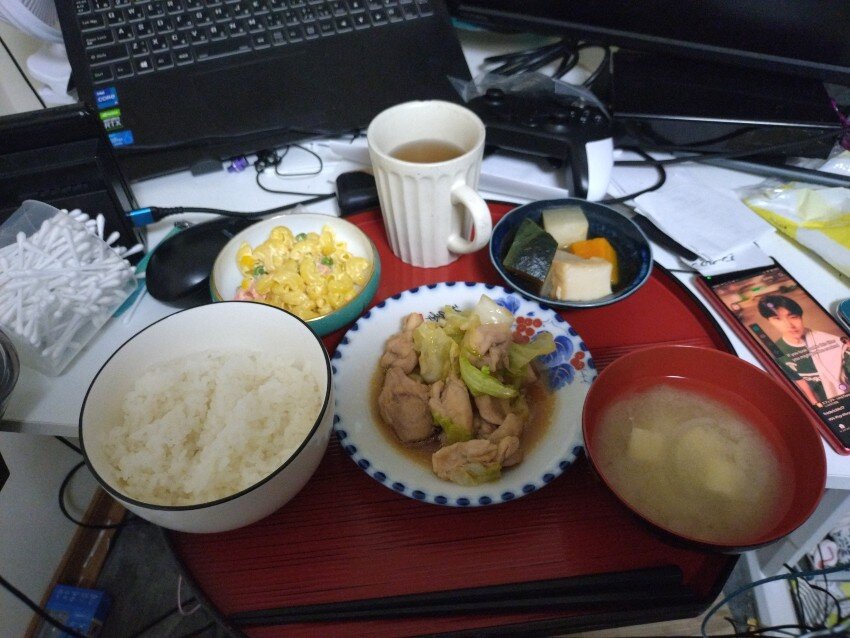 本日の夕飯