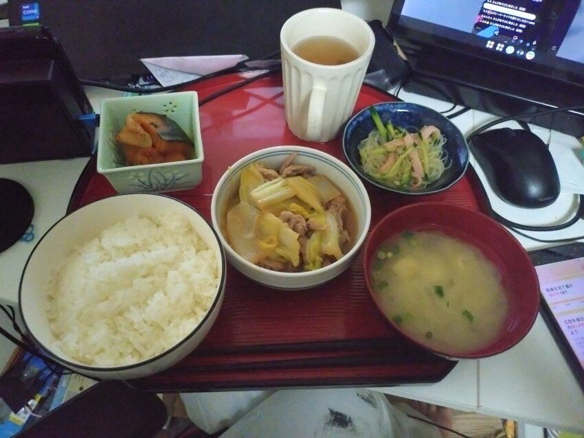 本日の夕飯
