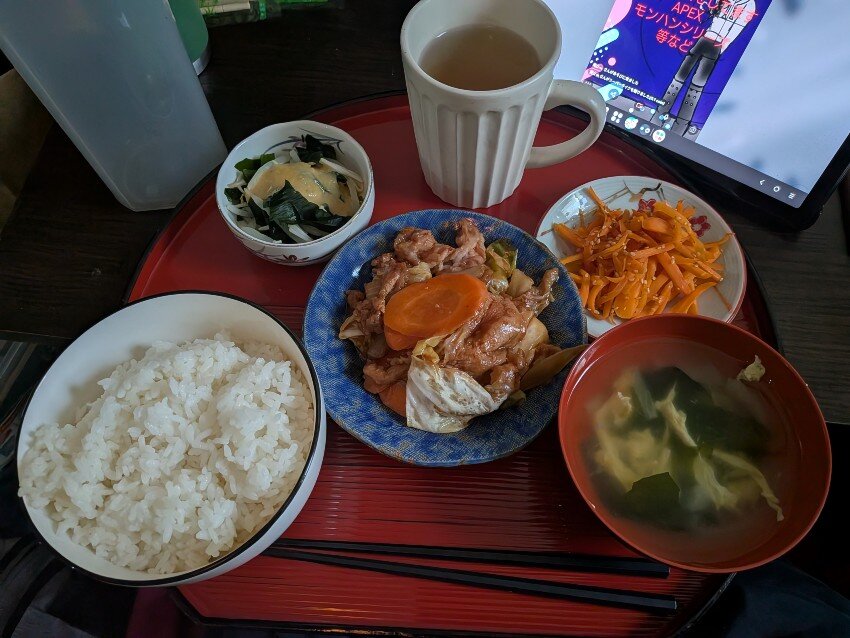 本日の夕飯