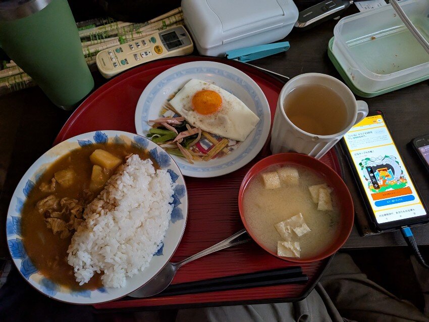 本日の朝飯