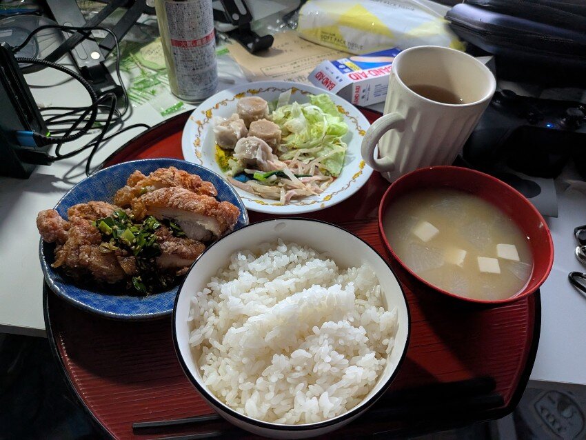 本日の夕飯