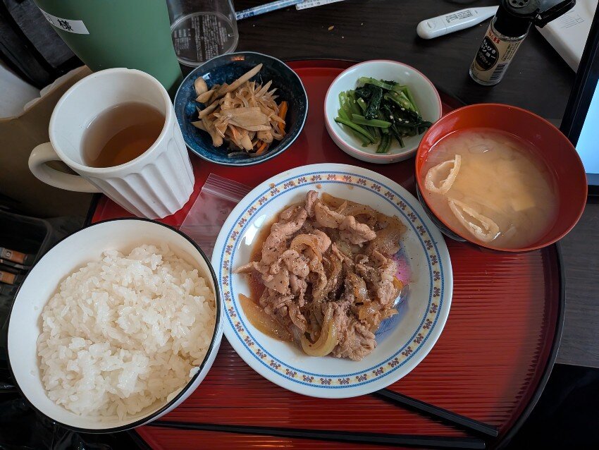 本日の夕飯