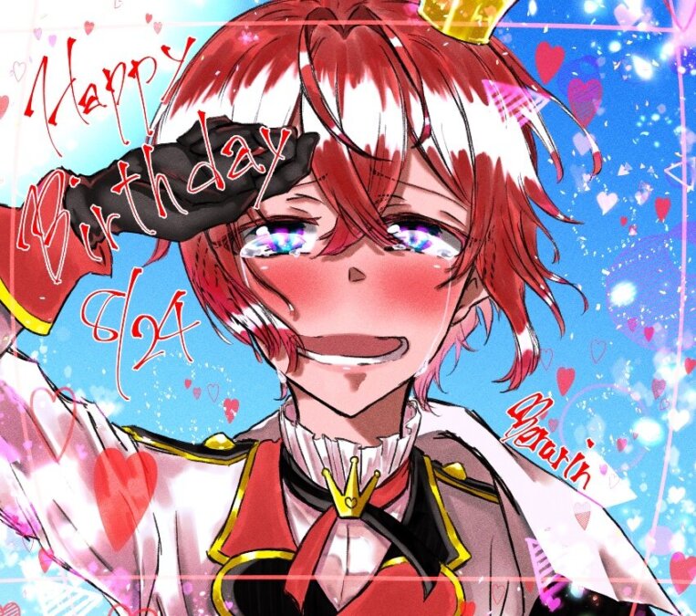 【2020年の🌹誕生日絵】