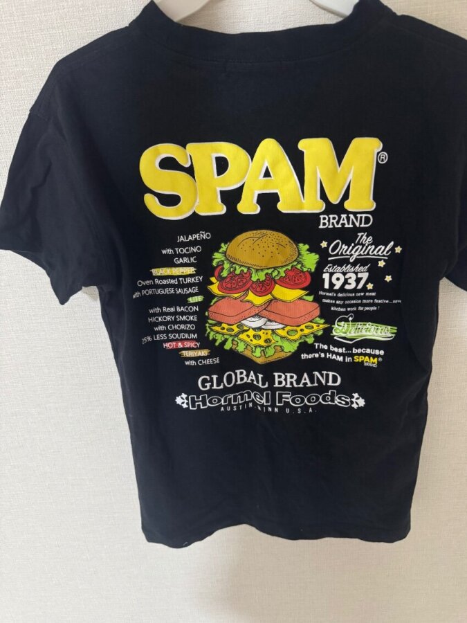 スパムTシャツ