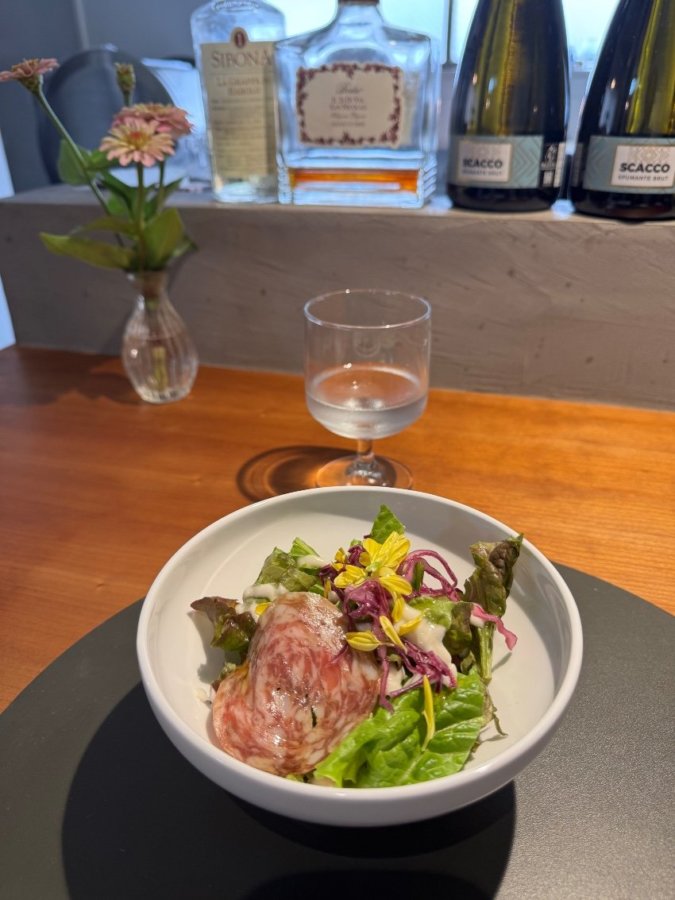 おしゃれな店でランチ