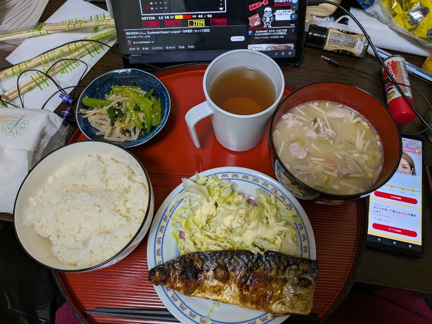 本日の夕飯