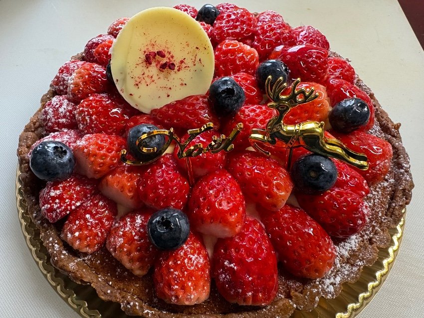 クリスマスケーキは毎年ここ
