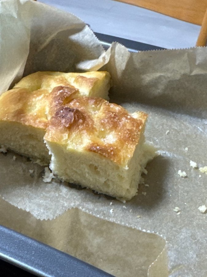 朝焼きフォカッチャ