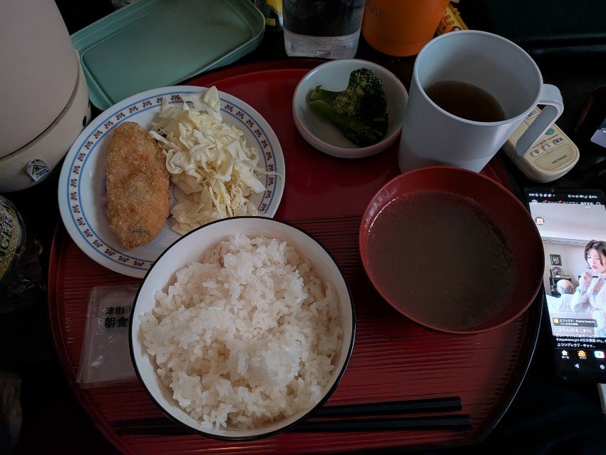 本日の朝飯